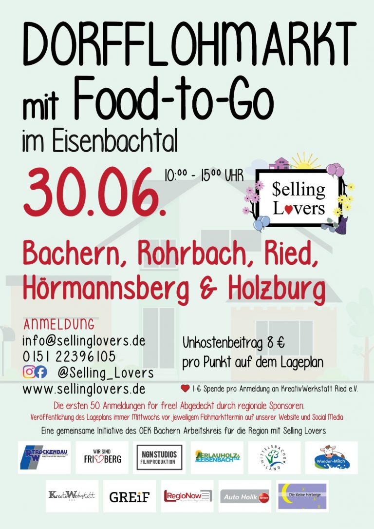 dorfflohmarkt foodtogo eisenbachtal 2024 768x1085